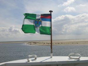 Aussicht von der Wappen von Borkum